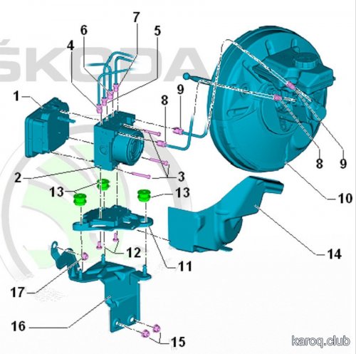 Подробнее о "Skoda Karoq - Руководство по тормозной системе"